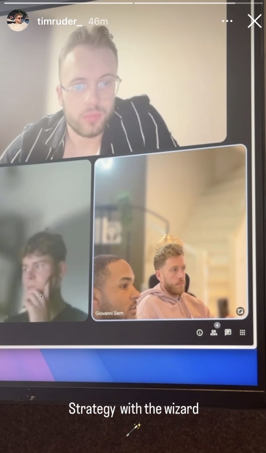 Monthly strategy call with a client