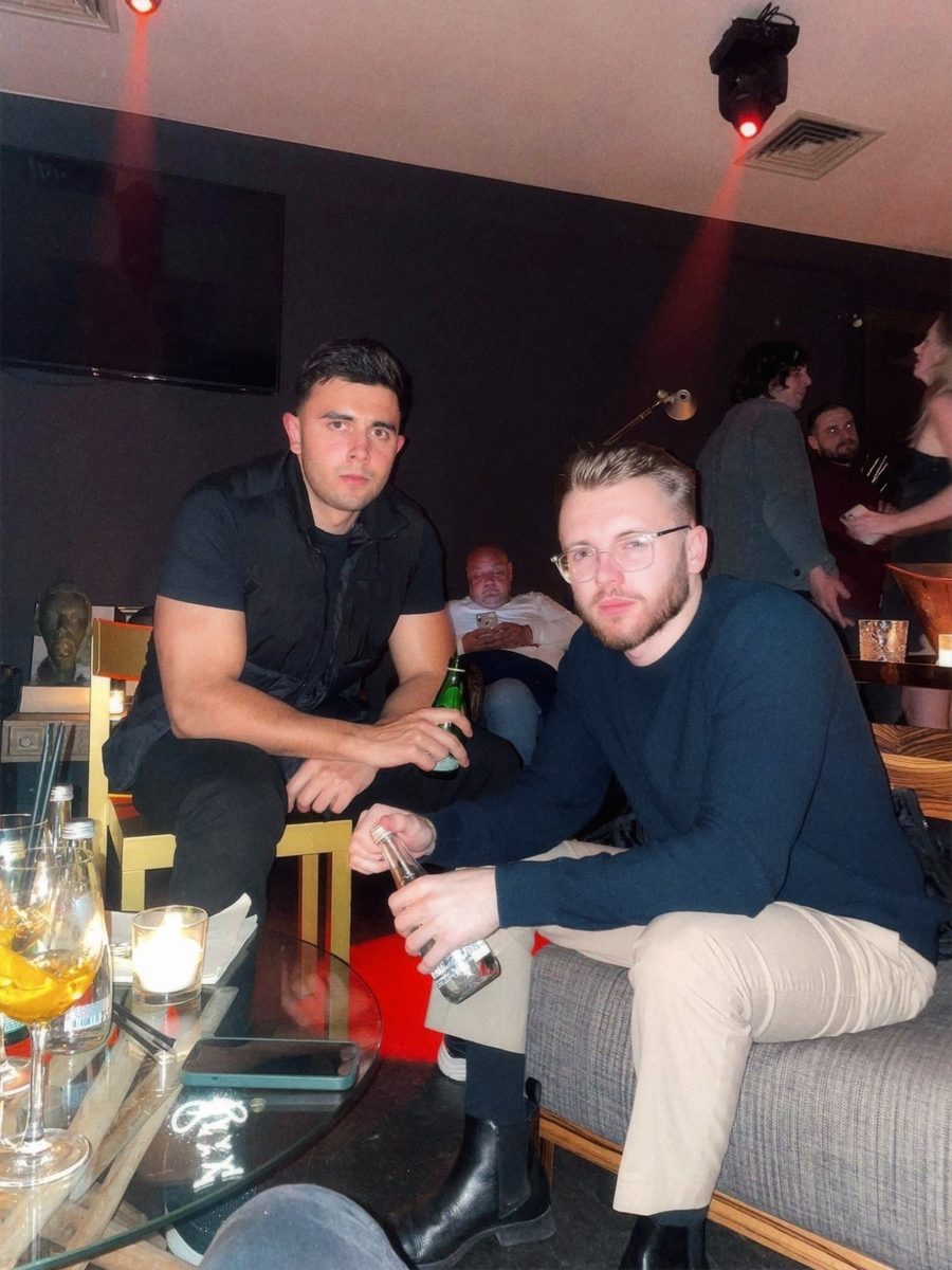 Jez with an industry operator