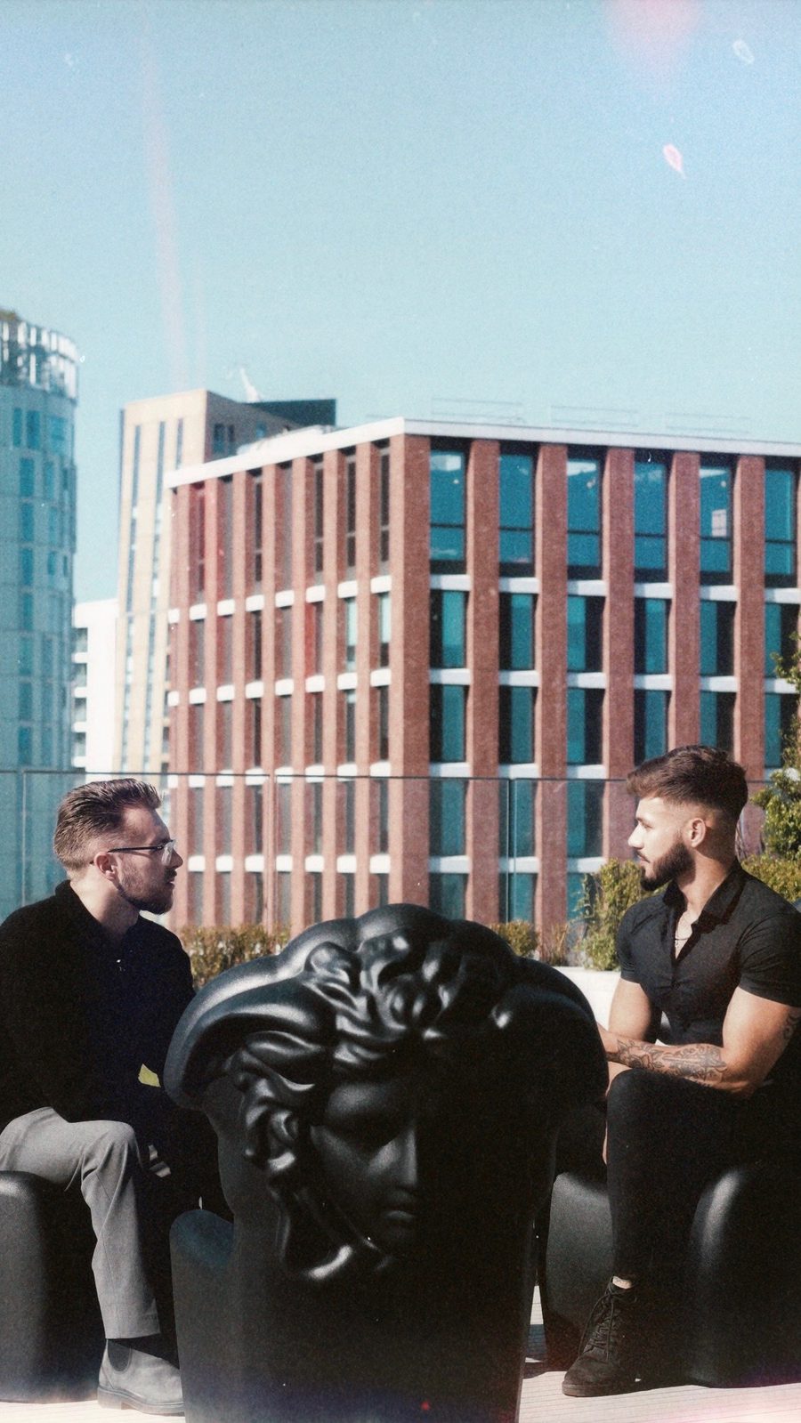 Jez talking strategy with an industry operator